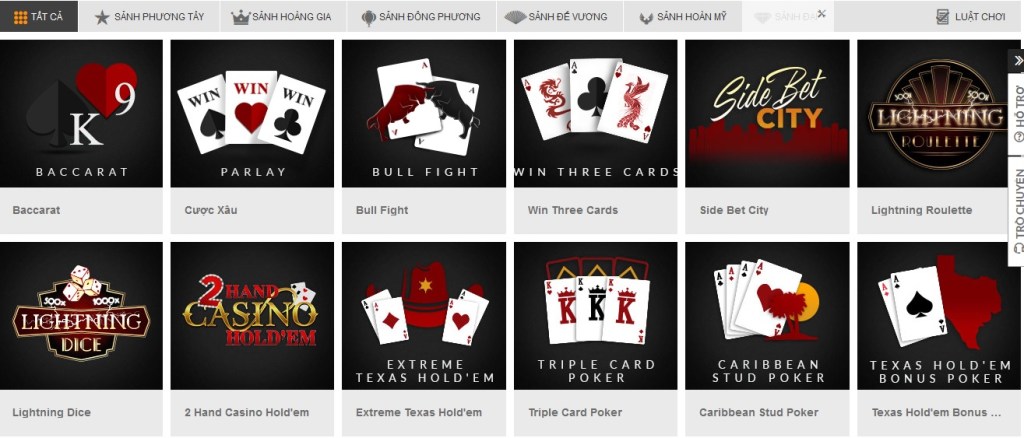 cac tro choi hien 188bet dang cung cap